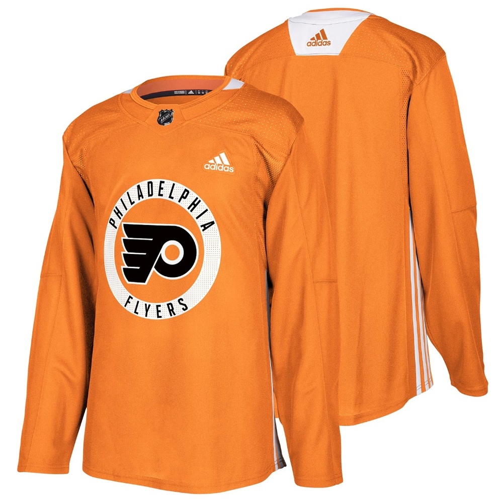 Flyers Adidas NHL Men's Climalite Authentic Jersey